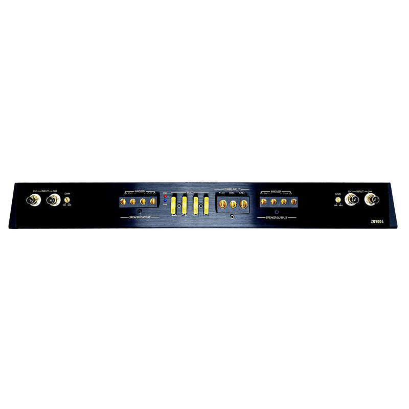 Phoenix Gold ZQ9004 Gold Plated 600 Watt (RMS) 4-Channel Car Amplifier Phoenix Gold