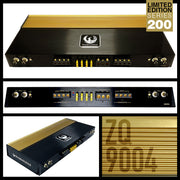 Phoenix Gold ZQ9004 Gold Plated 600 Watt (RMS) 4-Channel Car Amplifier Phoenix Gold