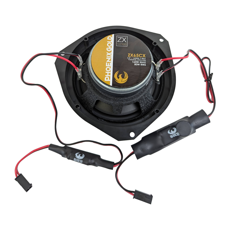 Phoenix Gold ZTSKSC1 6.5-inch 2-Way Component Speaker Kit for Scania New Generation Trucks