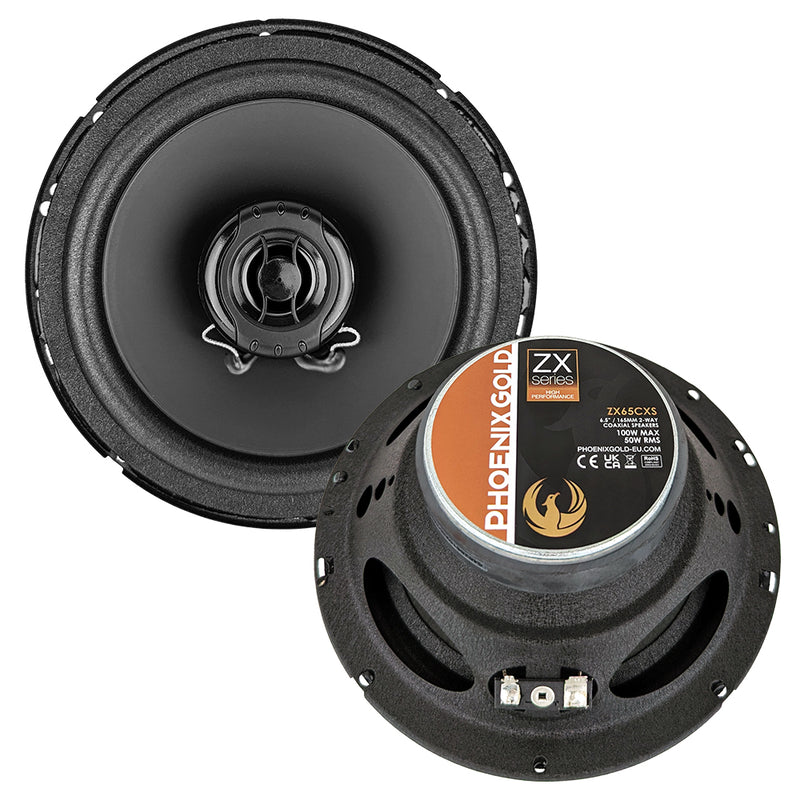 Phoenix Gold ZX65CXS 6.5-inch 2-way coaxial car speaker for audio upgrade