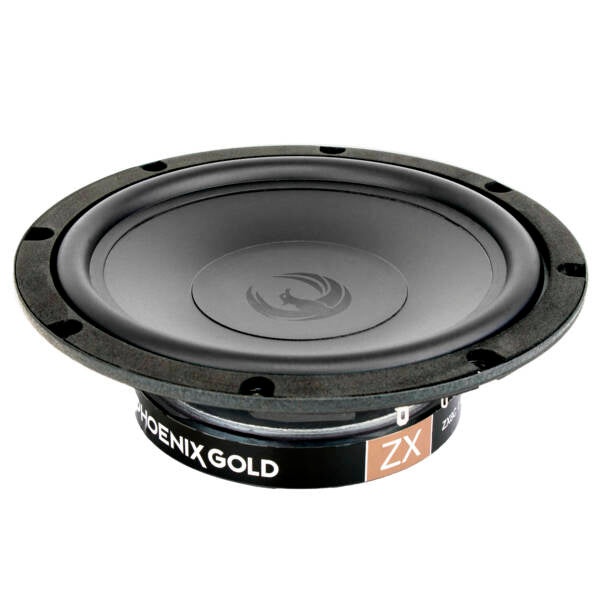 Phoenix Gold ZX8C 8 inch midrange woofer car speaker with high power handling and strong midbass performance