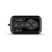 JL Audio AP200/4BT ultracompact 4-channel marine Bluetooth amplifier with wired audio controller