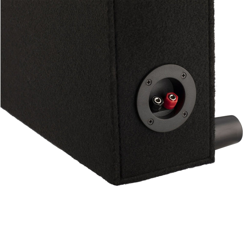 Pioneer TS-A3000LB 12-inch A-Series preloaded shallow subwoofer enclosure with 400W RMS power handling, mesh grille and compact design.
