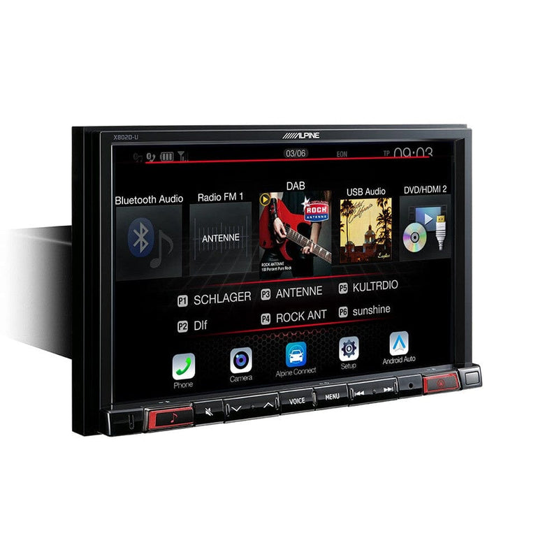 Alpine X803D-U  8" Touch Screen Navigation System with Apple CarPlay and Android Auto