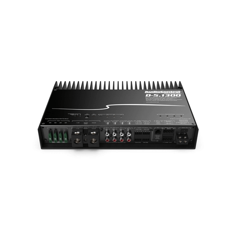 AudioControl D-5.1300 high-power 5 channel dsp matrix amplifier with accubass®