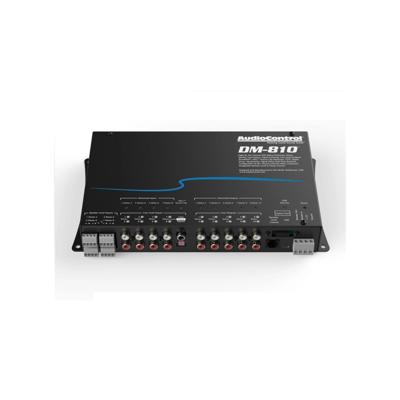 AudioControl DM-810 Premium 8 Input 10 Output DSP Matrix Processor