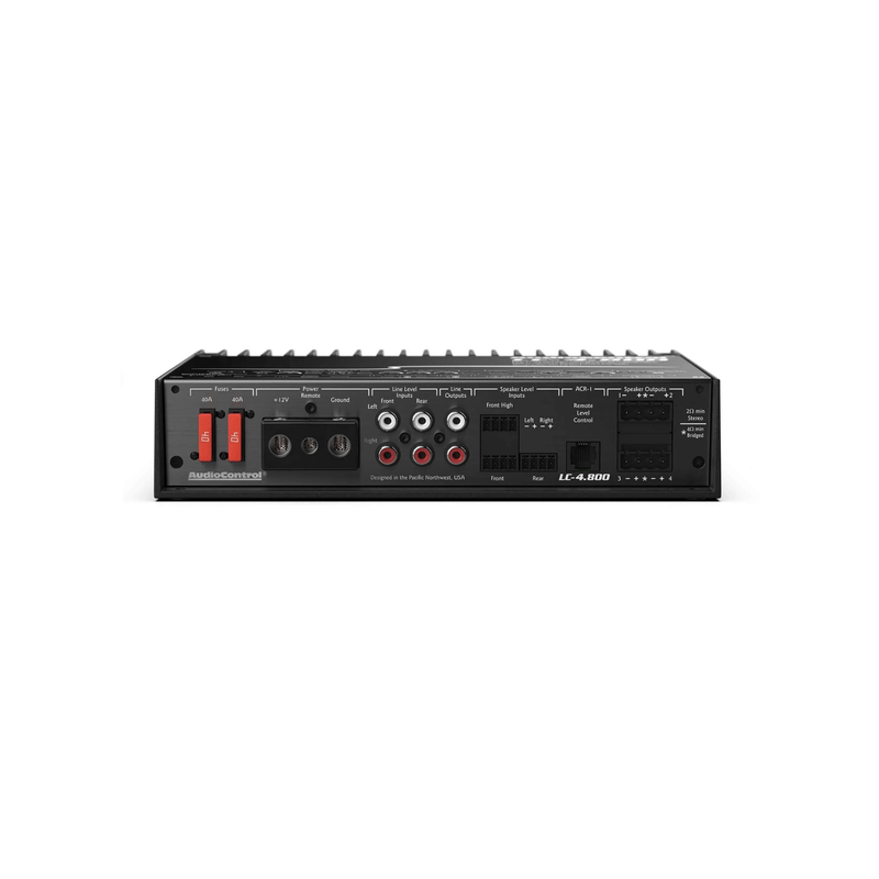 AudioControl LC-4.800 High-Power Multi-Channel Amplifier with Accubass®