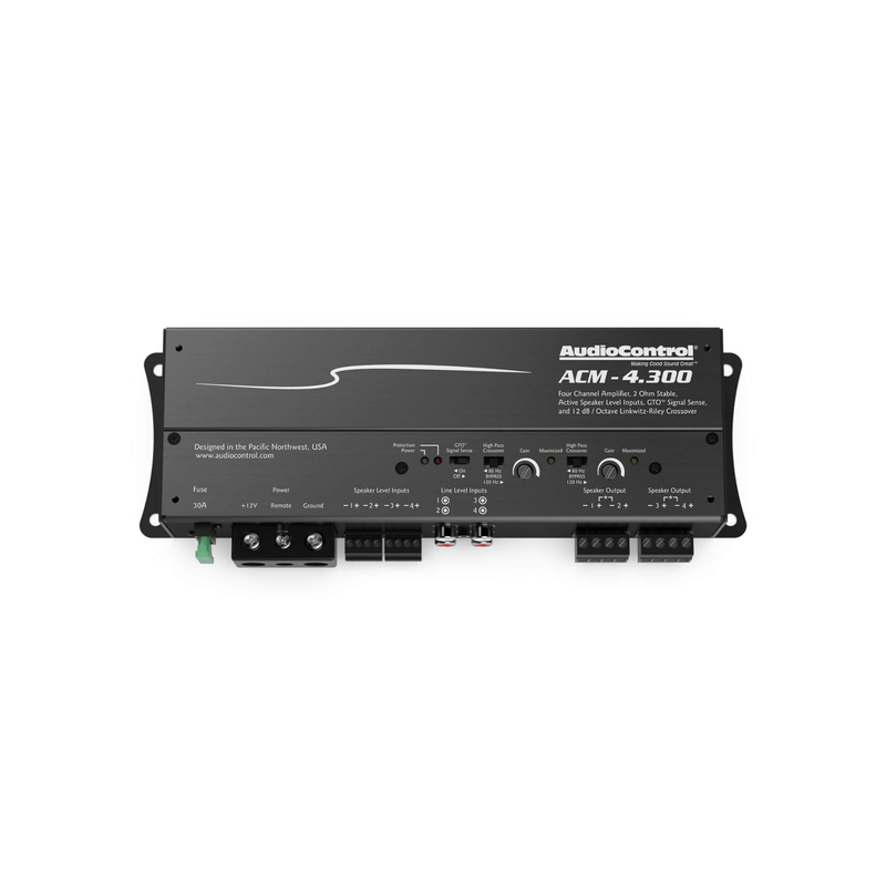 AudioControl ACM-4.300 Four Channel Micro Amplifier