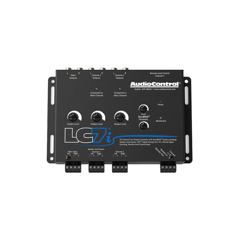 AudioControl LC7I 6-Channel Line Output Converter with Accubass™