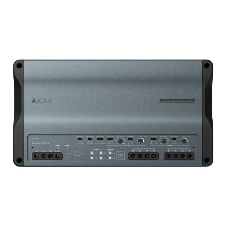 AudioControl Altitude A600.4 Four-Channel Amplifier for Premium Sound Systems