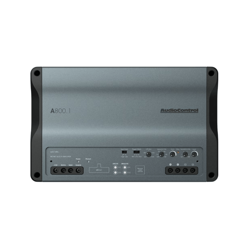 AudioControl Altitude A800.1 Mono Subwoofer Amplifier for Deep, Powerful Bass