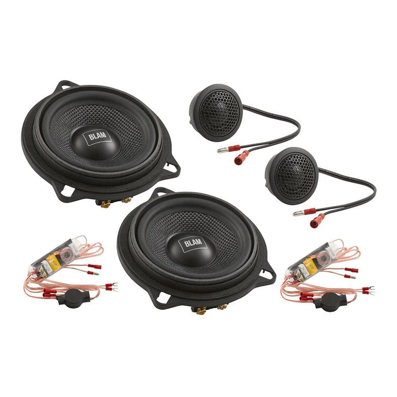 BLAM BL-BM100S – Premium 4-Inch Component Speakers for BMW and Mini