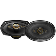 Pioneer TS-A6991F 6x9 inch 5-way coaxial car speakers with grills