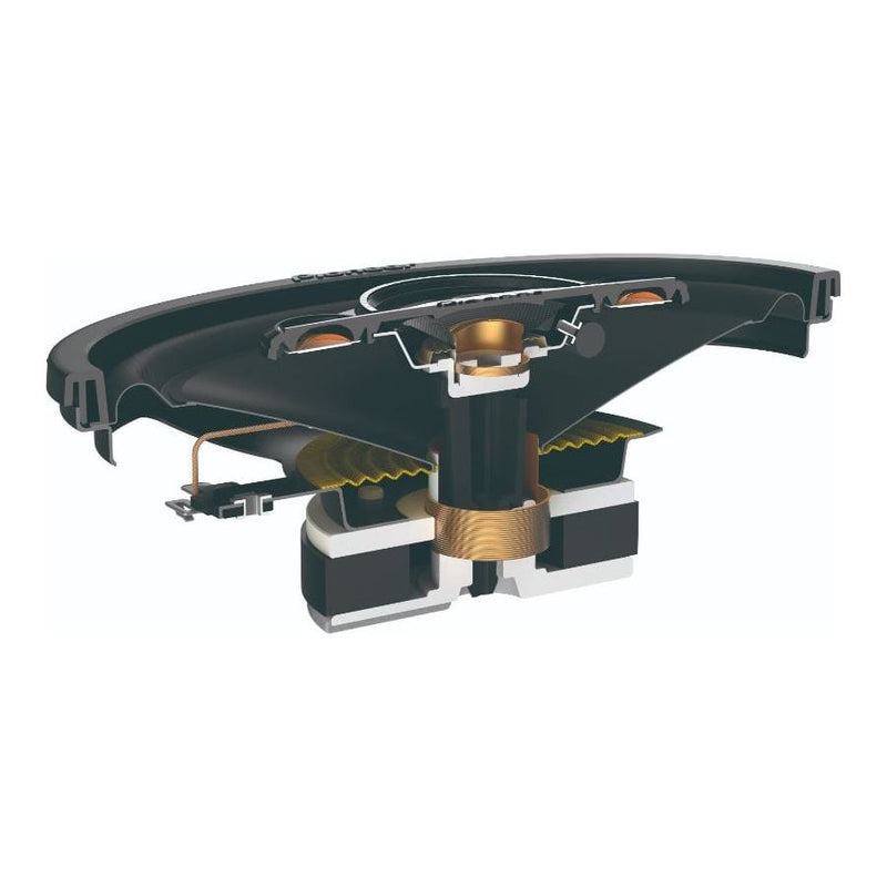 Pioneer TS-A4671F 210W 4"x6" 4-Way Coaxial Speaker System