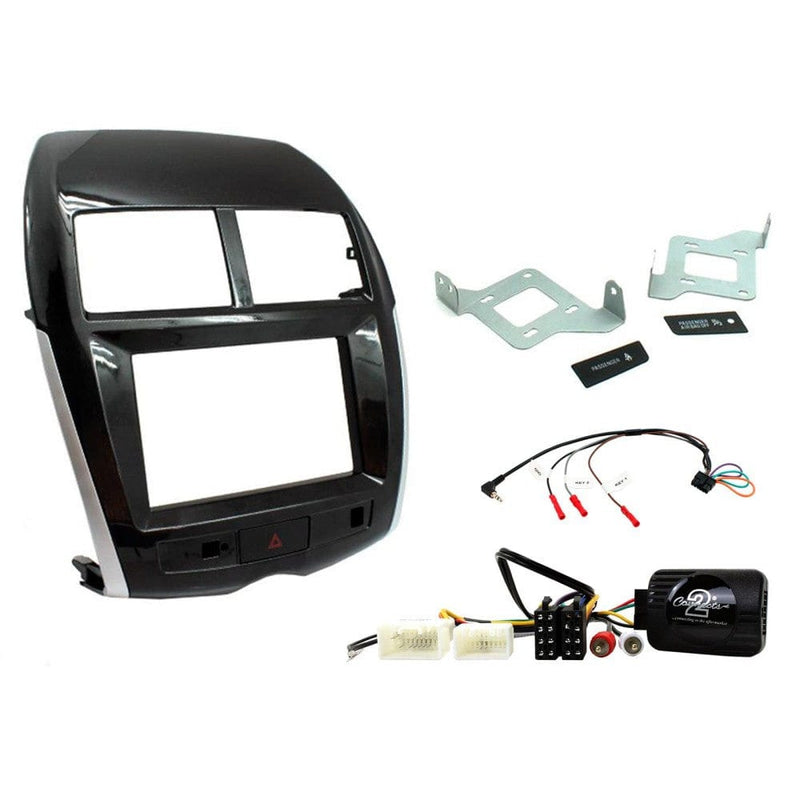 Connects2 CTKMT10 Mitsubishi ASX 2014> Double Din Complete Fitting Kit