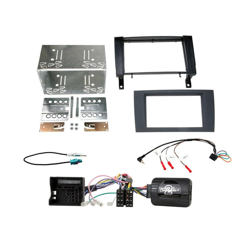 Connects2 CTKMB07 Mercedes SLK R171 Complete Head Unit Installation Kit Black