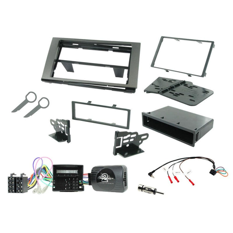 Connects2 CTKFD23 Ford Complete Head Unit Installation Kit Charcoal Grey