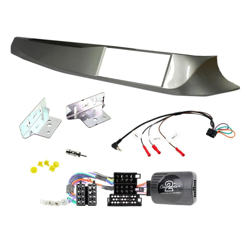 Connects2 CTKAR03 Alfa Romeo Giulietta Silver Double Din Car CD Stereo Installation Kit