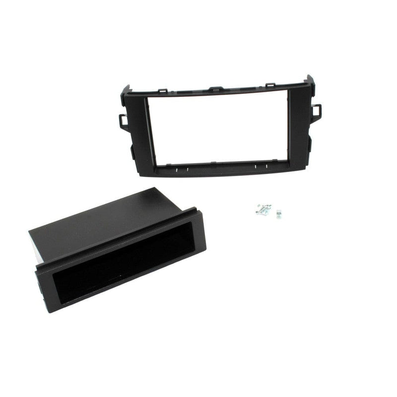 Connects2 CT24TY16 Toyota fascia Plate Black For Single Din Facia