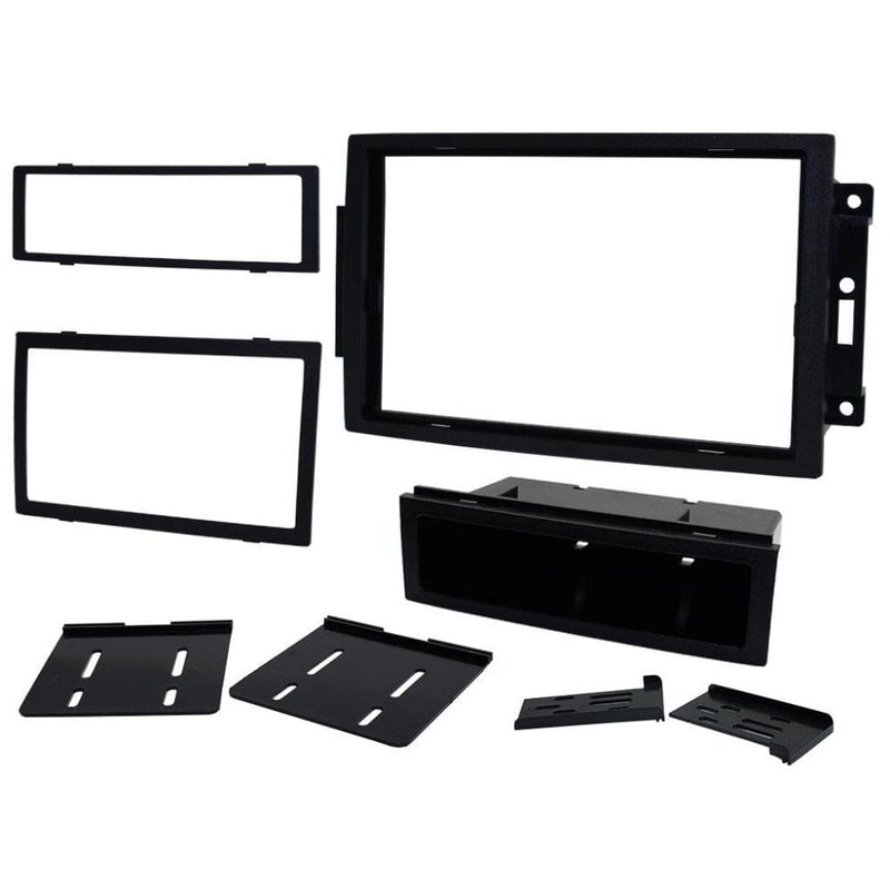 Connects2 CT24CH06 Chrysler Single Din Fascia Plate (Black)