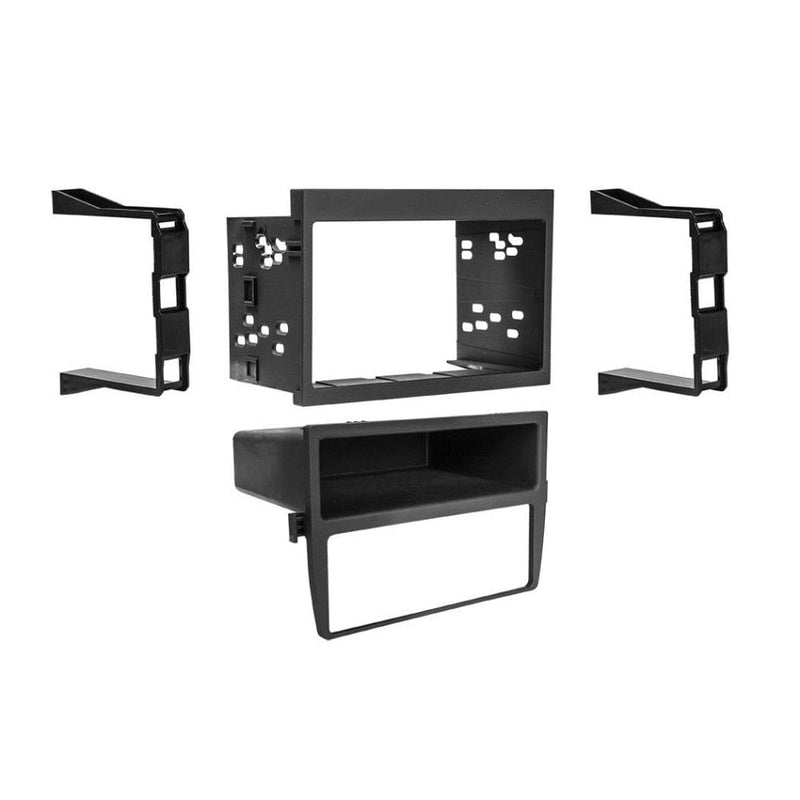 Connects2 CT23PO06 Porsche Double Din Fascia Plate Black