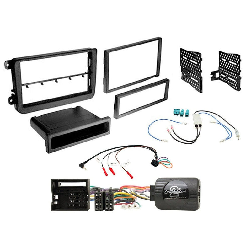 Connects2 CTKVW22 Complete Installation Kit for Both Single and Double Din Stereos for VW Vehicles