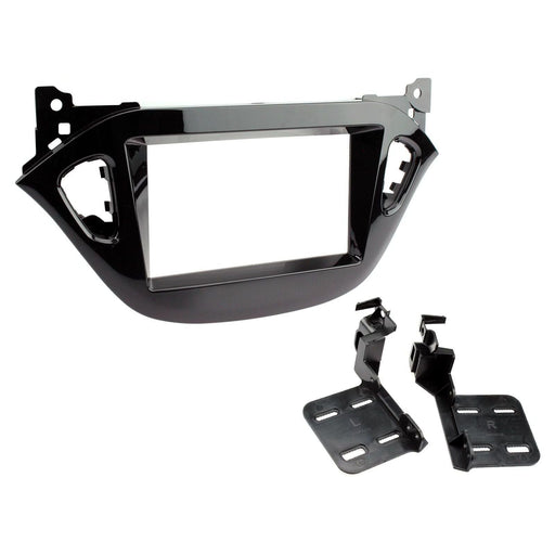 Connects2 CT23VX57 Vauxhall Corsa Double Din Fascia Kit (Piano Black) Connects2