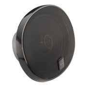 Round car speaker with Pioneer logo on a white background