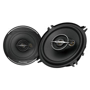 Pioneer TS-A1371F 13cm 3-way coaxial car speakers with grills