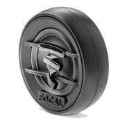 Black speaker driver with 'Focal' branding on a white background