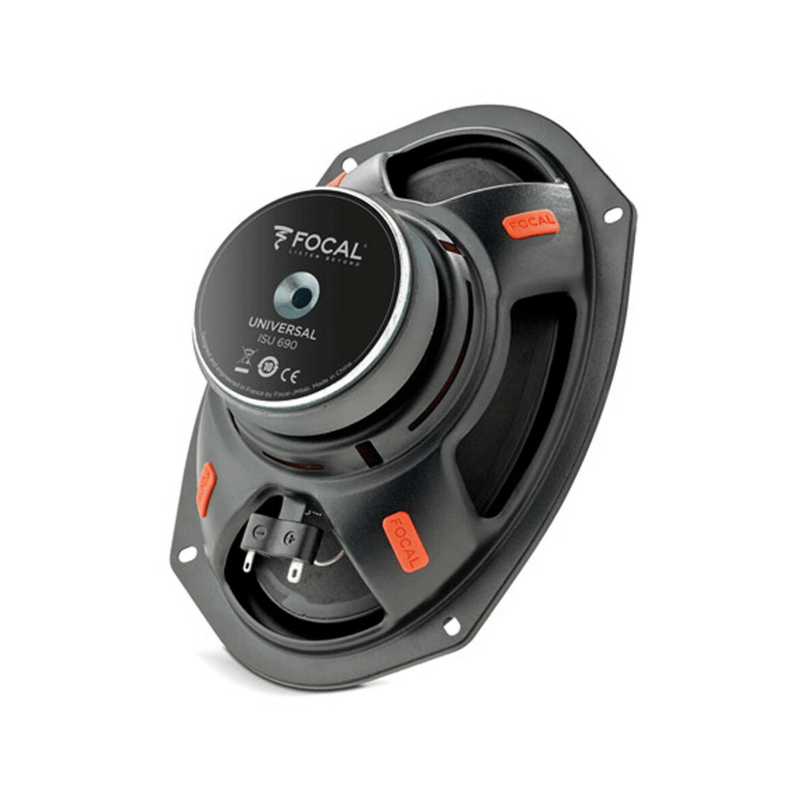 Focal ISU690 - 2-way 160W 6" x 9" Component Coaxial Speaker Kit