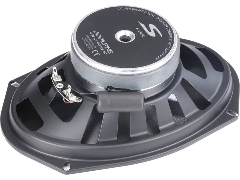 Alpine S-S69C 6x9 inch component 2-way S-Series car speakers