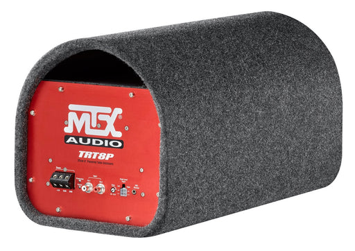 MTX TRT8P 8 inch powered bass tube 120W RMS class D amplifier car audio subwoofer with EBC remote control