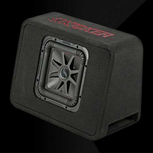 Kicker 45TL7R102 L7R 10 inch vented truck subwoofer enclosure 2 ohm