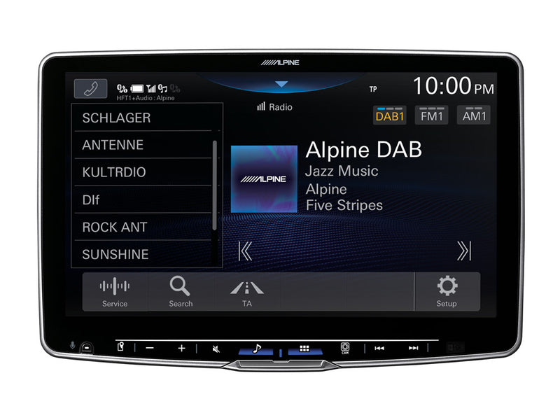 Alpine iLX-F115D Halo11 11-inch floating touchscreen media receiver