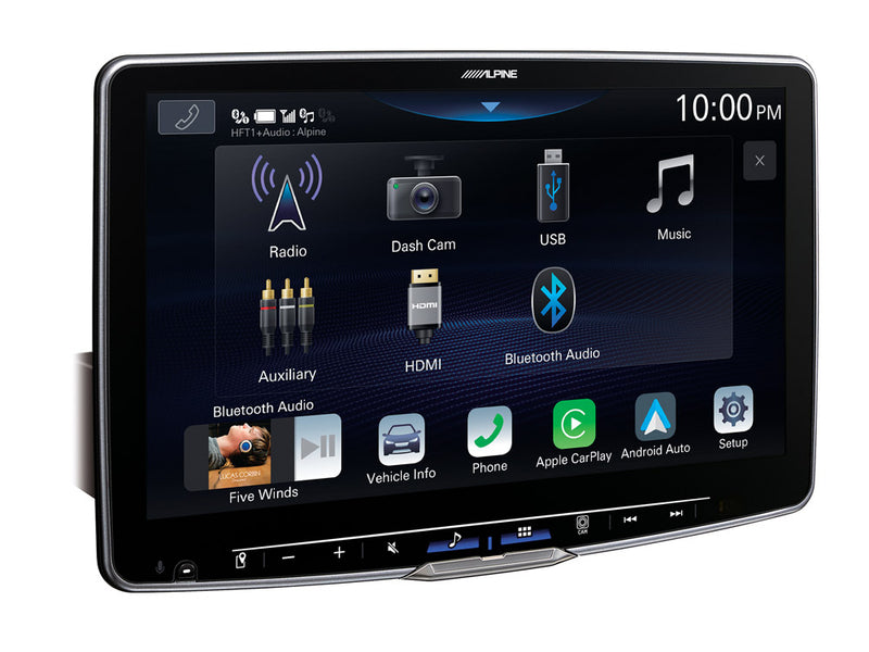 Alpine iLX-F115D Halo11 11-inch floating touchscreen media receiver