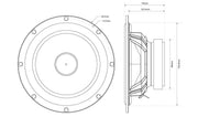 MTX TR65S 6.5 inch 165mm 2 way component speakers 450W peak silk dome tweeter car audio upgrade system