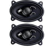 In Phase SXT6435 4x6 3-way neodymium coaxial car speakers 200W
