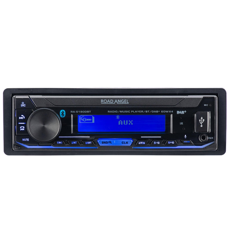 Road Angel RA-S180DBT – Mechless Digital Media Player with Bluetooth and DAB