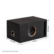 In Phase BX-6XT 6 inch slot ported subwoofer enclosure for XT-6
