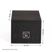 In Phase Slot Ported Subwoofer Enclosure
