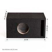 In Phase Slot Ported Subwoofer Enclosure
