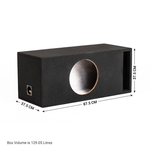 In Phase Slot Ported Subwoofer Enclosure
