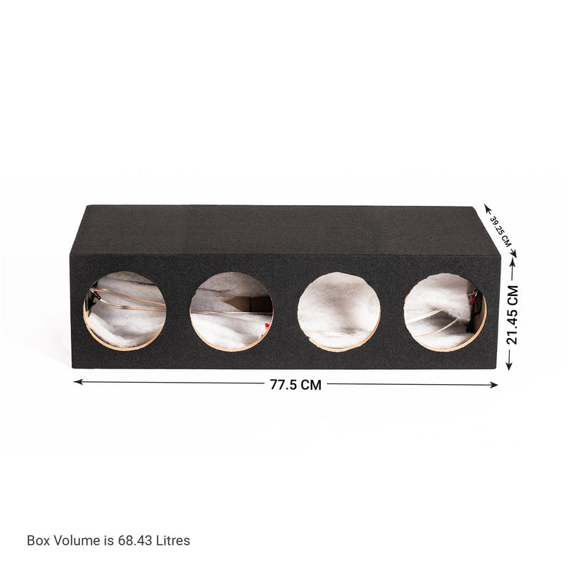 In Phase Slot Ported Subwoofer Enclosure
