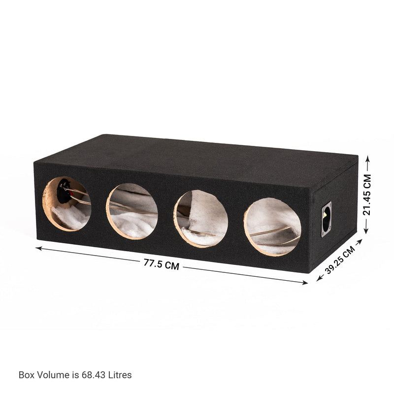 In Phase Slot Ported Subwoofer Enclosure
