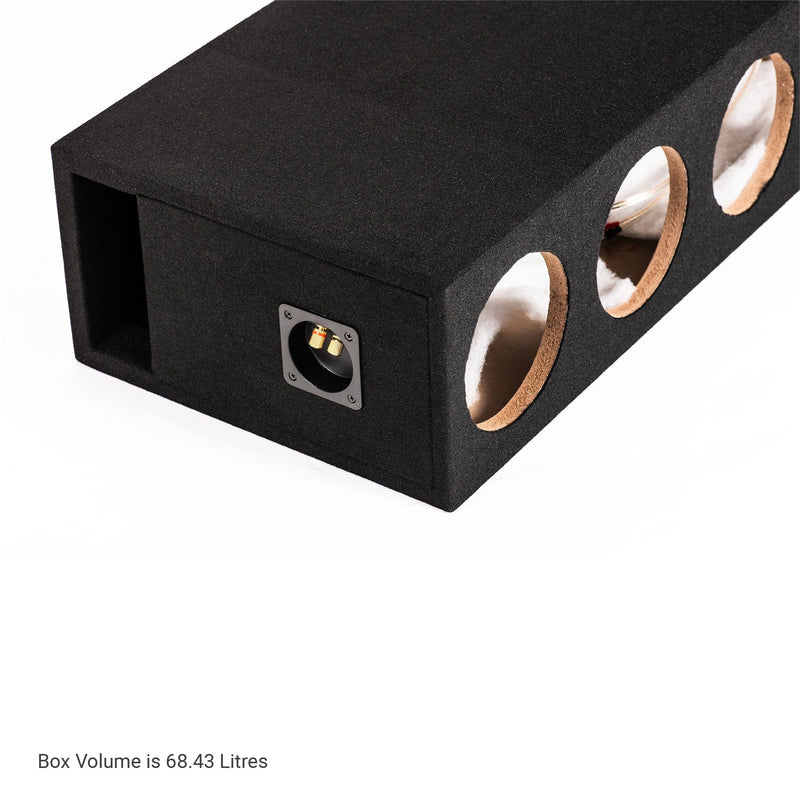 In Phase Slot Ported Subwoofer Enclosure
