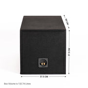 In Phase Slot Ported Subwoofer Enclosure
