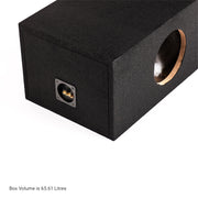 In Phase Slot Ported Subwoofer Enclosure
