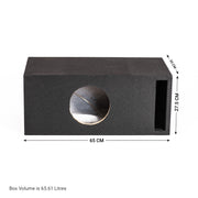 In Phase Slot Ported Subwoofer Enclosure
