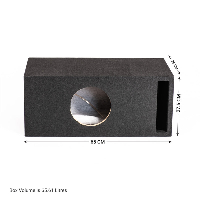 In Phase Slot Ported Subwoofer Enclosure
